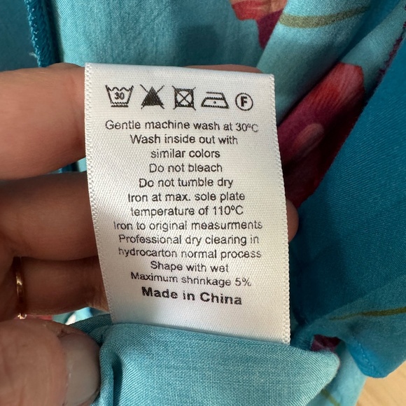 Floral Wrap Dress - Picture 7 of 9